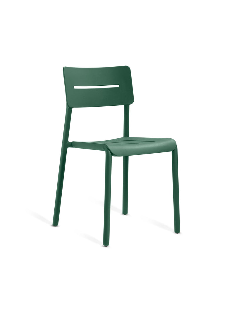 Chaise OUTO verte foncé<br> Intérieur & extérieur