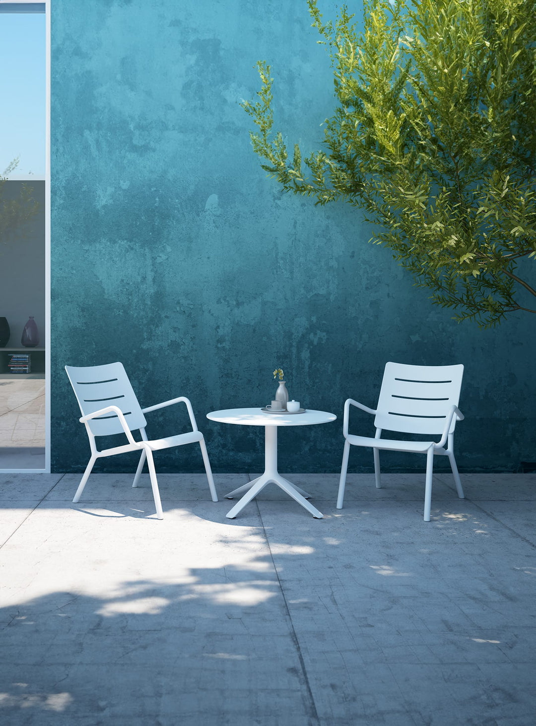 OUTO Lounge Chair White: Set of 4 – TOOU Design