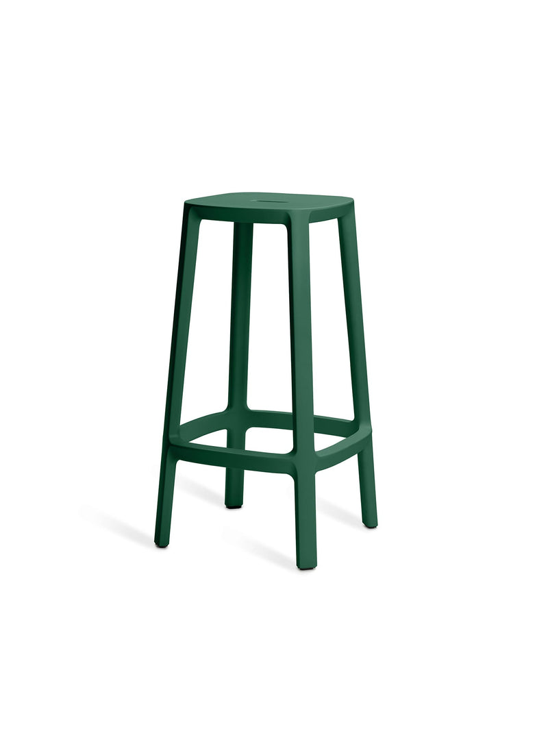 Tabouret de bar Cadrea - Vert foncé