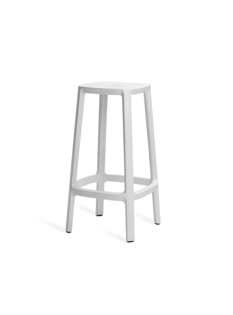 Tabouret de bar Cadrea - Blanc