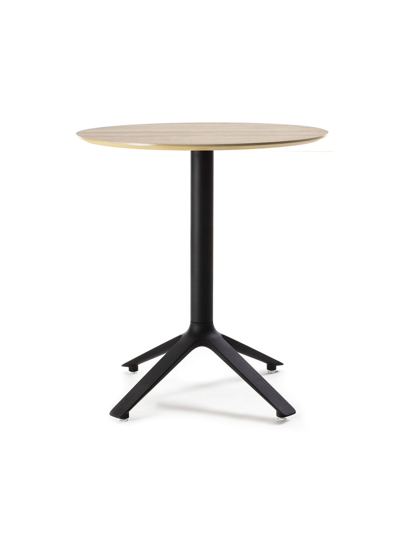 Table bistro ronde EEX<br> Plateau naturel<br> Utilisation intérieure
