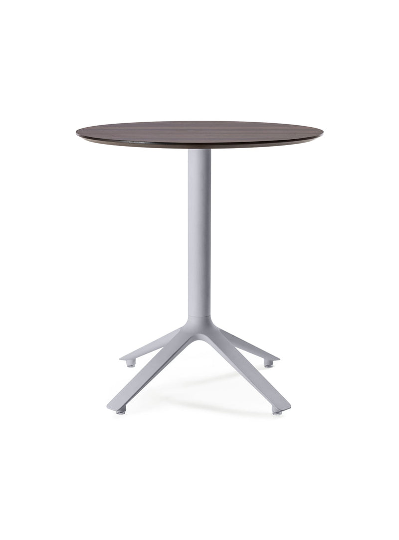 EEX Round Bistro Table<br> Walnut Top<br> Indoor Use