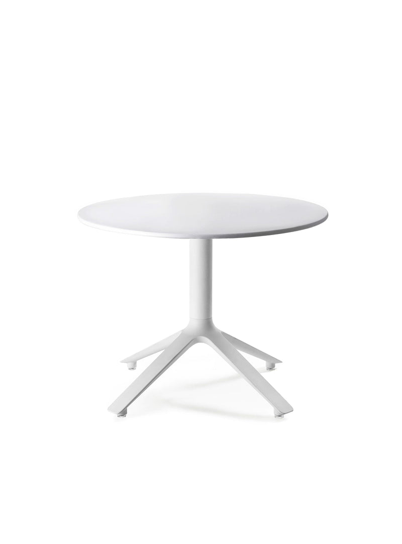 EEX White Round Side Table<br> Indoor & Outdoor Use