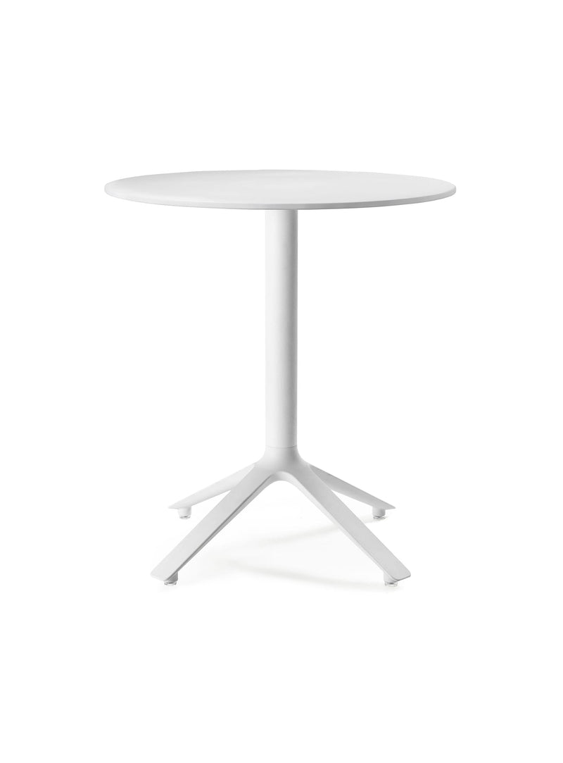 EEX White Round Bistro Table<br> Indoor & Outdoor Use