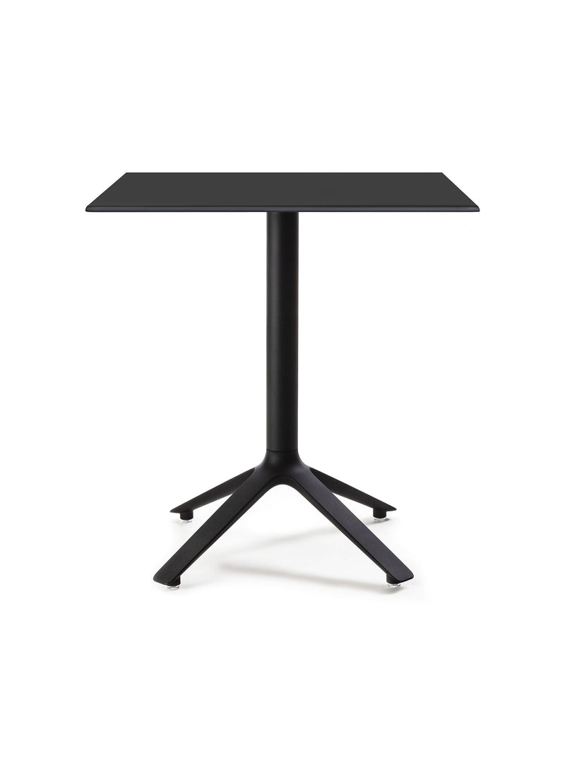 EEX Black Square Bistro Table<br> Indoor & Outdoor Use