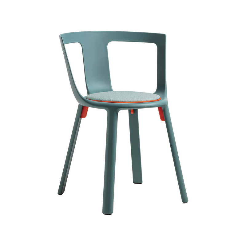 FLA Upholstered Chair<br>Ocean Blue <br> Indoor Use