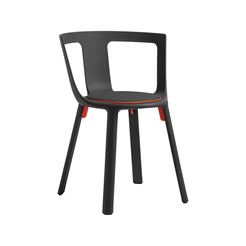 FLA Chair & Cushion - Black