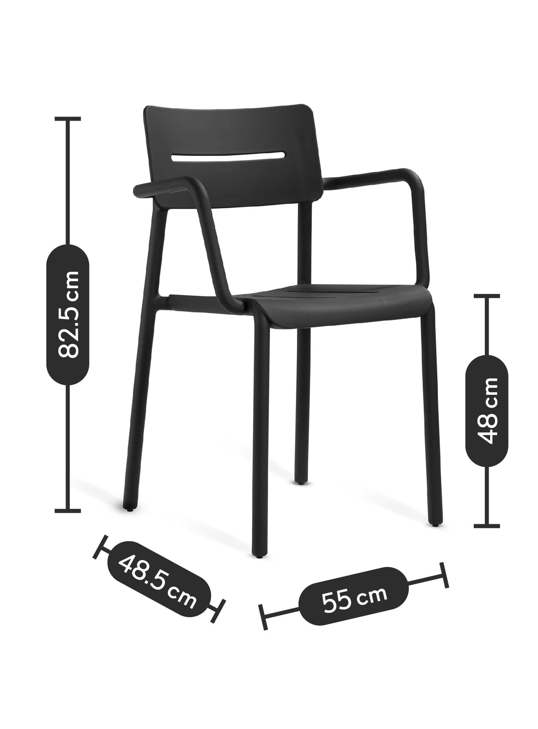 OUTO Armchair Dark Green: Indoor & Outdoor Use – TOOU Design