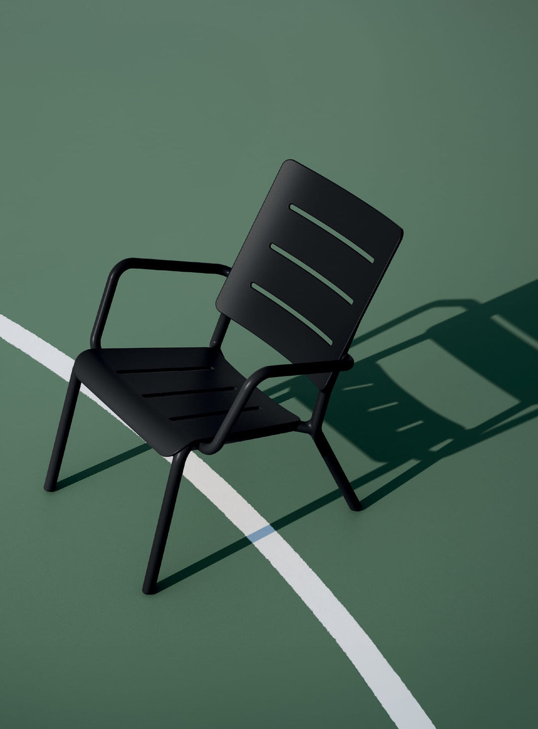 OUTO Lounge Chair Black: Indoor & Outdoor Use – TOOU Design