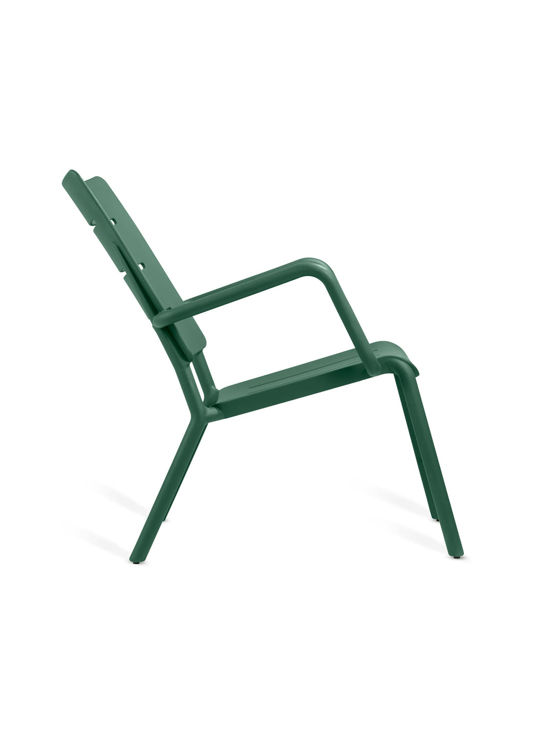テーブル・チェア・ハンモック TOOU Outo Lounge Chair with Arms OUTO Lounge Chair Dark Green: Indoor & Outdoor – TOOU Design