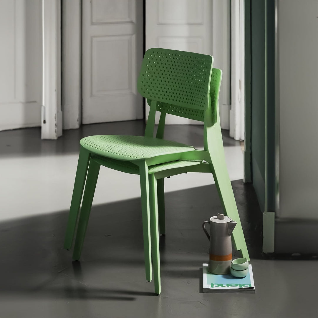 Stellar Chair in Mint Green & Perforated – TOOU Design