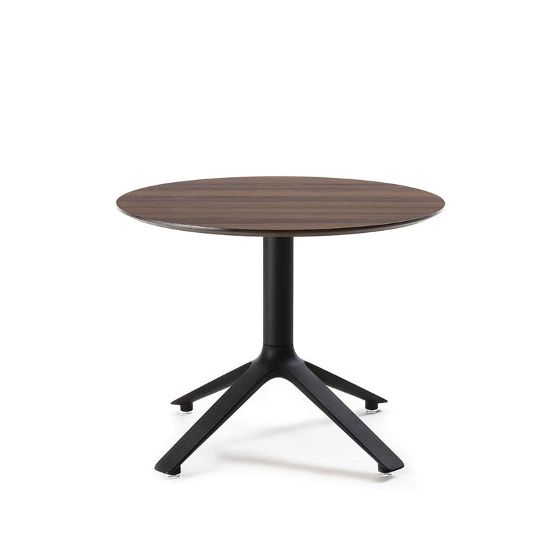 TOOU Design Canada EEX round side table - Walnut top  -  Side Tables