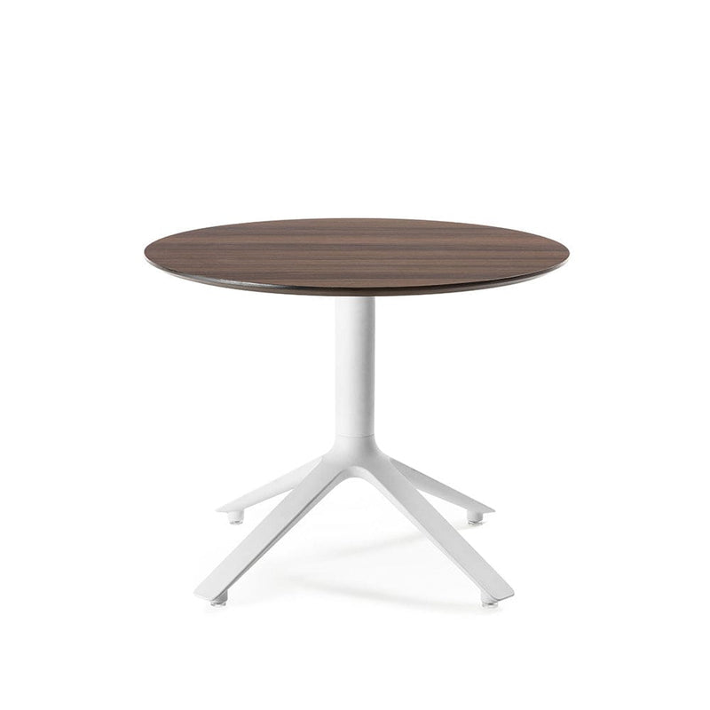 TOOU Design Canada EEX round side table - Walnut top  -  Side Tables