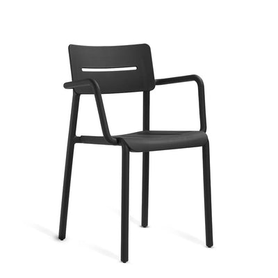 TOOU Design Canada OUTO Armchair - Black<br>Set of 4  -  Outdoor Chairs