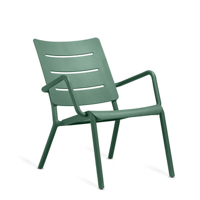 TOOU Design Canada OUTO lounge chair - Dark green  -  Outdoor Chairs