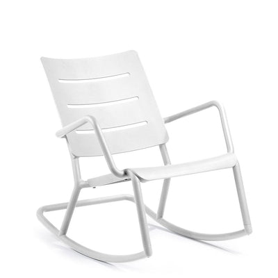TOOU Design Canada OUTO rocking chair - White  -  Outdoor Chairs