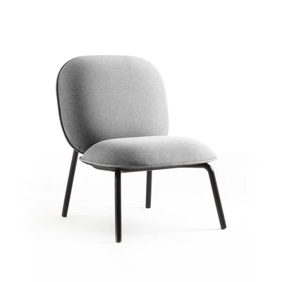 TOOU Design Canada TOOU Tasca - Lounge chair, Standard grey fabric  -  Chairs
